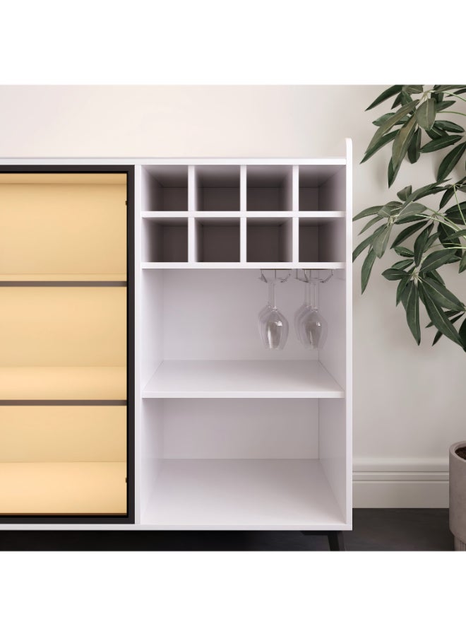 Home Box Marwell Bar Cabinet with Sintered Stone Top - Image 3